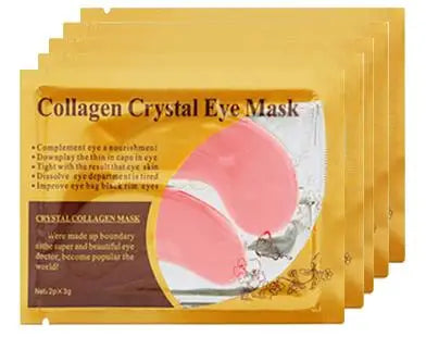 Gold & Collagen Under-Eye Masks – 10 Pairs