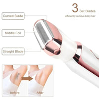 Painless 4-in-1 Trimmer – Bikini, Eyebrow & Nose