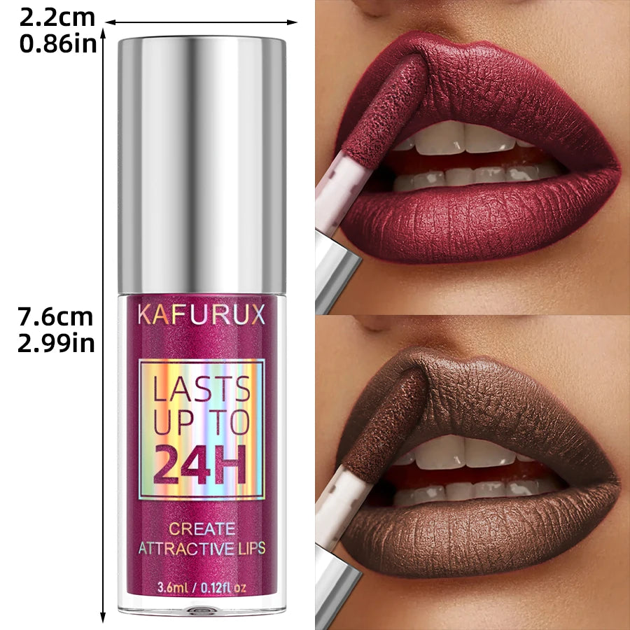 20 Cores de Glitter Lip Glaze