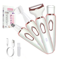 Painless 4-in-1 Trimmer – Bikini, Eyebrow & Nose