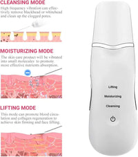Ultrasonic Skin Scrubber – Deep Facial Cleanser